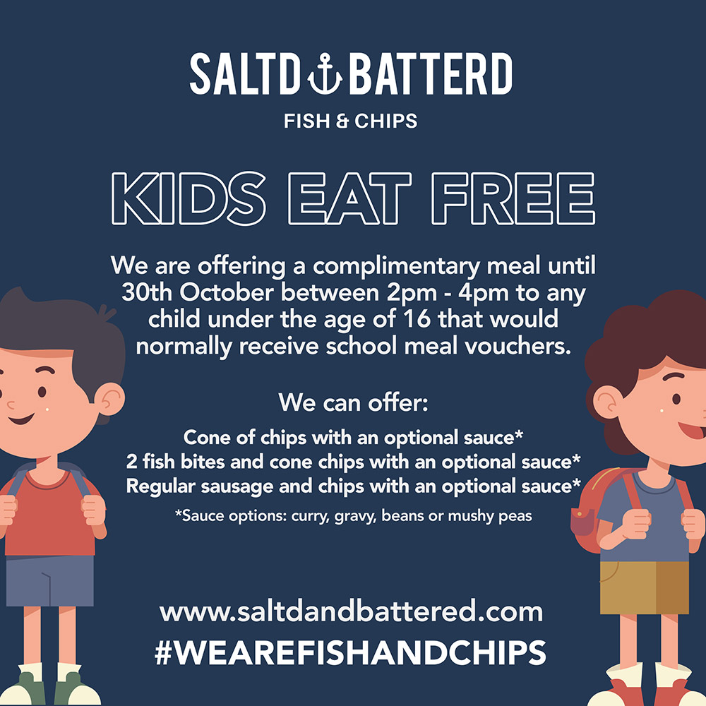 SALTD & BATTERD - KIDS EAT FREE